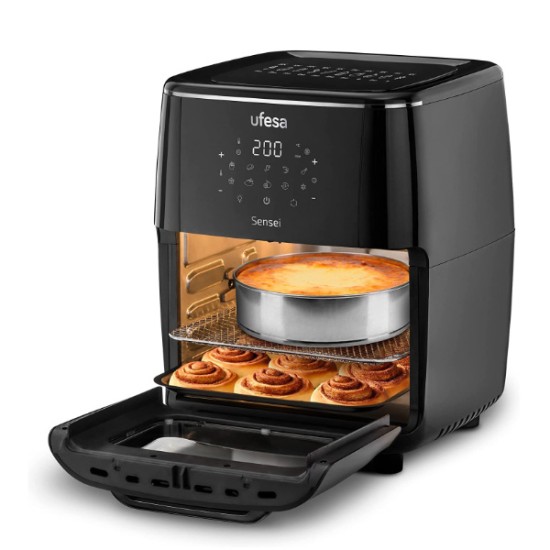 Air Fryer Digital Ufesa Sensei Black 12 L