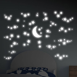 Starry Night φωσφορίζοντα τοίχου L