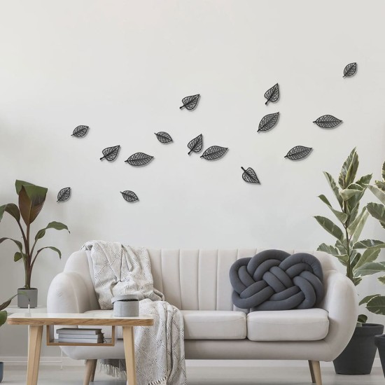 Black Leaves 3D πολυπροπυλενίου