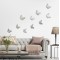 Silver Butterflies 3D πολυπροπυλενίου