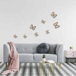 Copper Butterflies 3D πολυπροπυλενίου