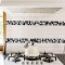 Tile Black & White πλακάκια διακόσμησης τοίχων κουζίνας και μπάνιου