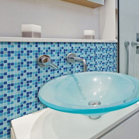 Tile Light Blue πλακάκια διακόσμησης τοίχων κουζίνας και μπάνιου