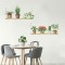 Watercolour Shelves αυτοκόλλητα τοίχου βινυλίου