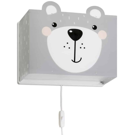 Little Teddy απλίκα τοίχου διπλού τοιχώματος (64578)