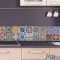 Azulejos μπορντούρα προστασίας τοίχων κουζίνας