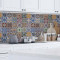 Azulejos XL πλάτη προστασίας τοίχων κουζίνας και μπάνιου