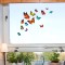 Butterflies αυτοκόλλητα βινυλίου για τζάμι S