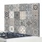 Grey Azulejos πάνελ αλουμινίου εστίας