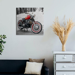 Motorcycle πίνακας από βουρτσισμένο αλουμίνιο S