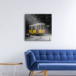 Tram πίνακας από βουρτσισμένο αλουμίνιο S