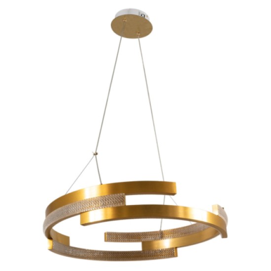 PDC 671 GD ΚΡΕΜ ΧΡΥΣΟ LED ΚΥΚΛΟΣ
