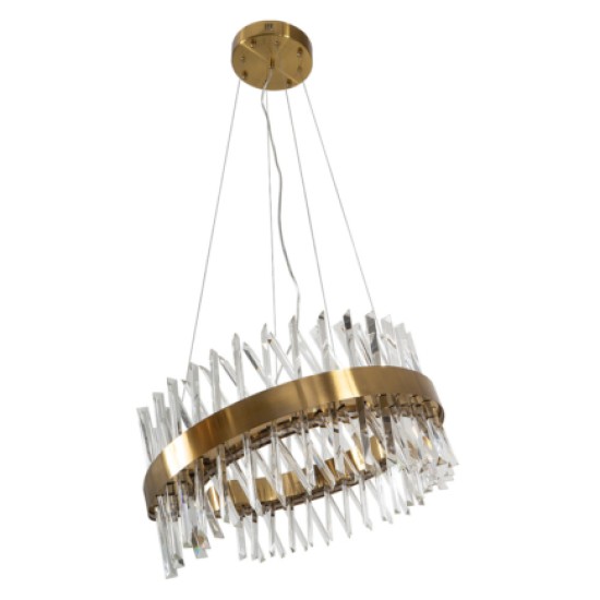 PDC 678 GD ΚΡΕΜ LED ΧΡΥΣΟ ΜΕ ΚΡΥΣΤΑΛΛΟ