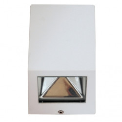 WLC 8107 WH ΑΠΛ.UP/DOWN ΤΕΤΡ.LED 2*5W ΛΕΥΚΗ