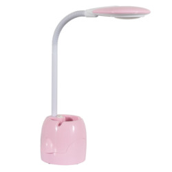 TLC 002 PK ΠΟΡΤΑΤΙΦ LED ΜΕ ΜΟΛΥΒΟΘΗΚΗ ΡΟΖ