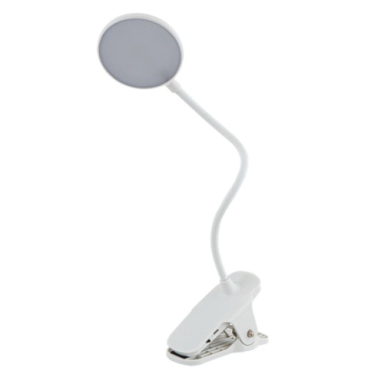 TLC 011 WH ΦΩΤΙΙΣΜΟΣ - ΟΙΚΙΑΚΟΣ ΦΩΤΙΣΜΟΣ - ΓΡΑΦΕΙΟΥ LED ΜΑΝΤΑΛΑΚΙ ΣΤΡΟΓΓΥΛΟ ME USB + ΜΠΑΤΑΡΙΑ