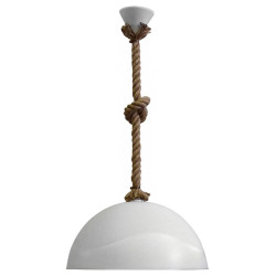 Κρεμαστό φωτιστικό  SFERA/36  1/L ROPE UT-WH